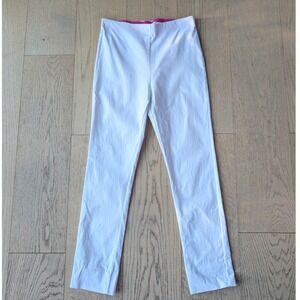 Gretchen Scott Women's White Stretch Crop Pants‎ Size S